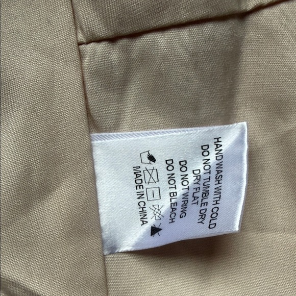 Lena Cream Striped Tie-Shoulder Crop Top - Picture 10 of 11